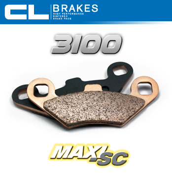 CARBONE LORRAINE PLAQUETTES DE FREIN AVANT 3100 MSC PEUGEOT 400 METROPOLIS 2014