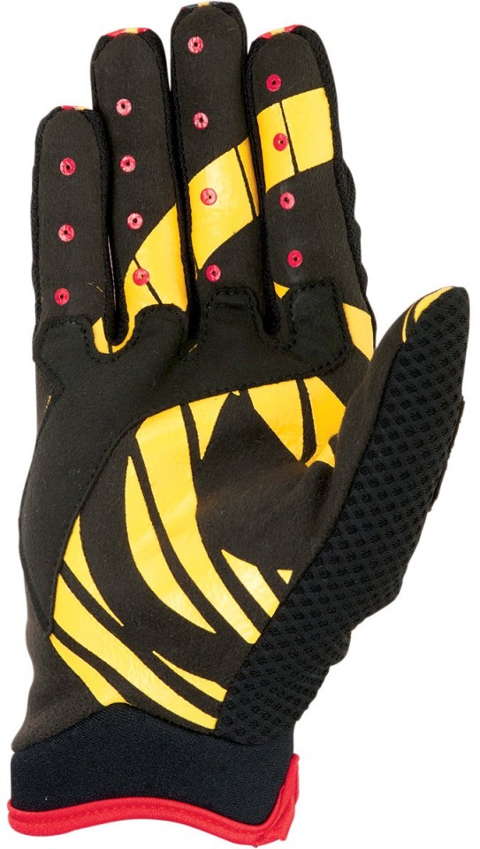 MOOSE RACING GANTS CROSS/ENDURO POUR JEUNE SAHARA ROUGE (2)