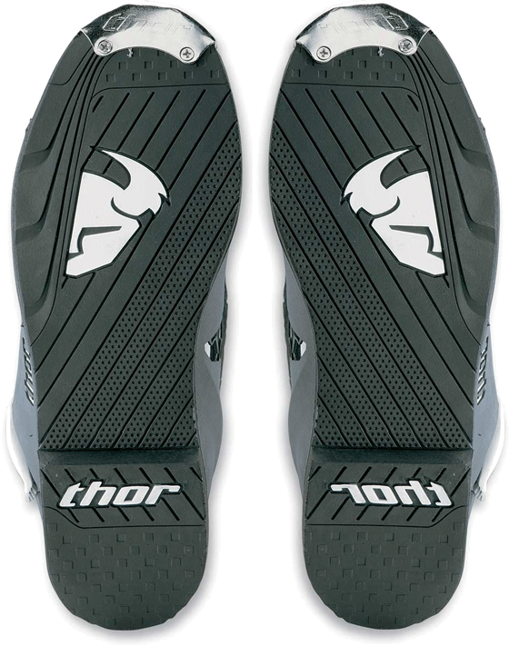 THOR BOOTS BOTTES PROTECTIONS HOMOLOGU�ES RATCHET BLANC (3)