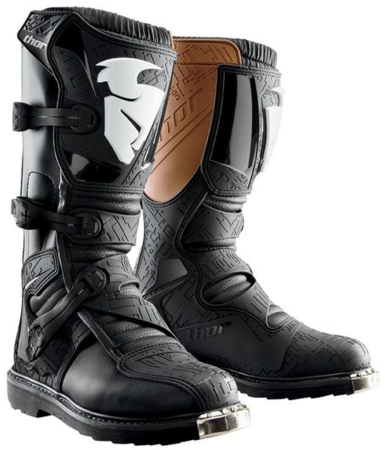 THOR BOOTS BOTTES PROTECTIONS BLITZ MX NOIR