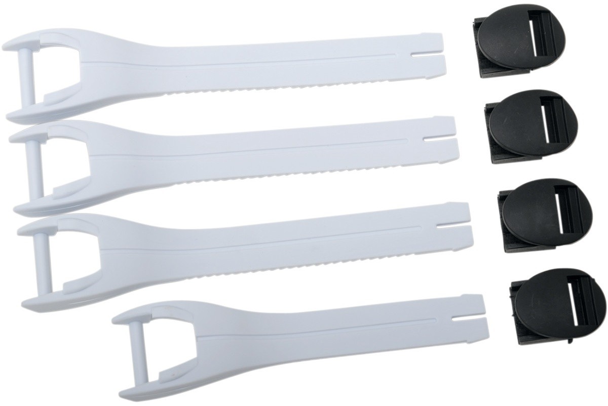 MOOSE RACING STRAP DE REMPLACEMENT BOOTS POUR JEUNE M1.2 BLANC