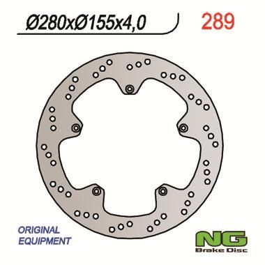 NG DISQUE DE FREIN AVANT 350289 � 280mm APRILIA RS 50 / REPLICA 1999-2006