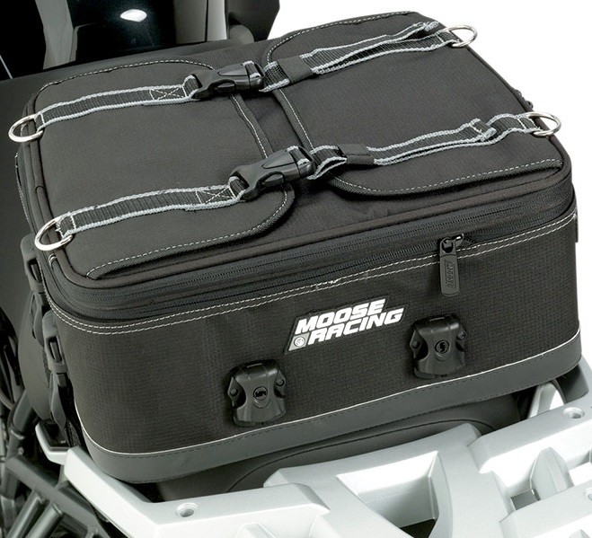 MOOSE RACING SAC TOP CASE VALISE ADVENTURE PILLION SUR PORTE BAGAGE