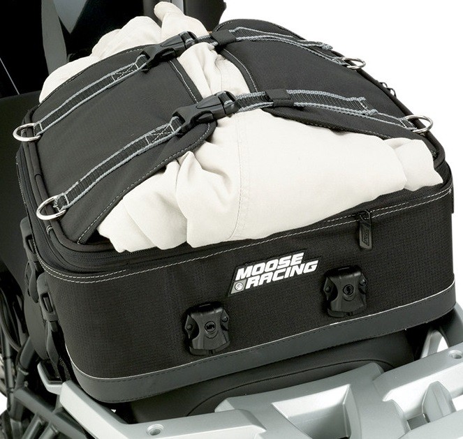 MOOSE RACING SAC TOP CASE VALISE ADVENTURE PILLION SUR PORTE BAGAGE (3)