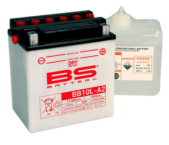 BATTERIE BS YB10L-A2 BB10L-A2