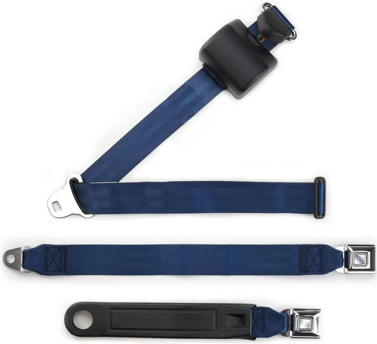 3pt dark blue retractable lap & shoulder belt starburst pushbutton 20 3pt dark blue retractable lap & shoulder belt starburst pushbutton 20
