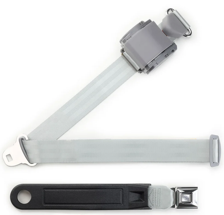 3pt grey retractable lap & shoulder belt starburst pushbutton buckle in 12 3pt grey retractable lap & shoulder belt starburst pushbutton buckle in 12