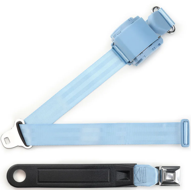 3pt powder bluetractable lap & shoulder belt starburst pushbutton buckle in 12 3pt powder bluetractable lap & shoulder belt starburst pushbutton buckle in 12
