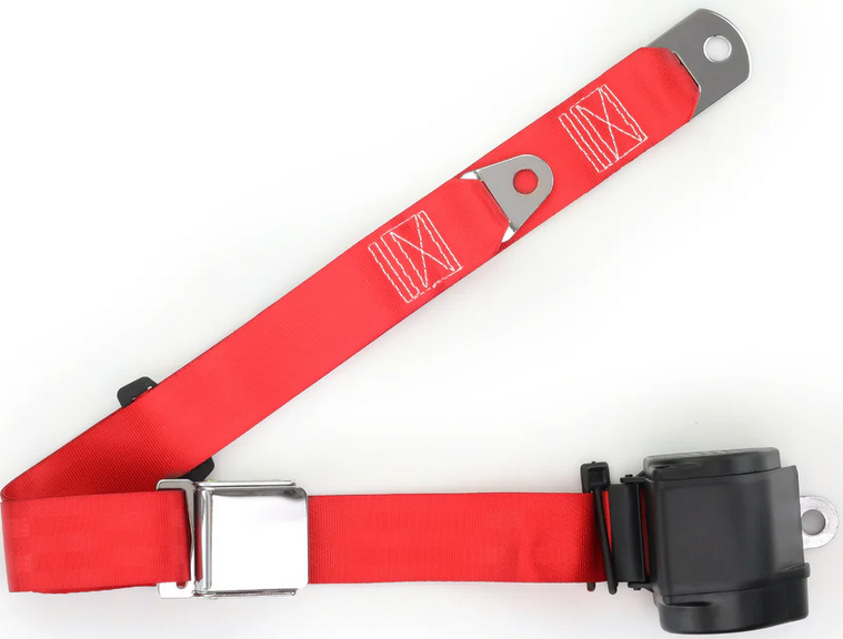 3pt bright red aviation rear RETROBELT 3P-BRD-AR 3pt bright red aviation rear RETROBELT 3P-BRD-AR