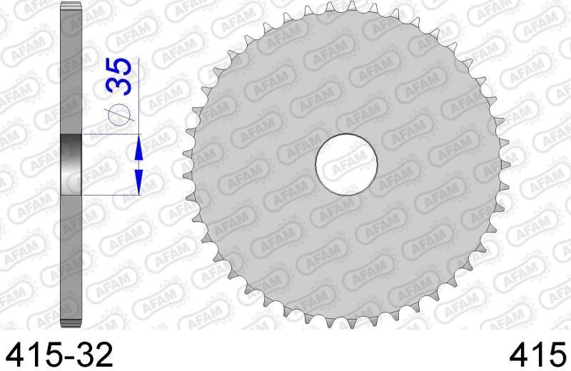 COURONNE BRUT PAS 415 32 DENTS (2)