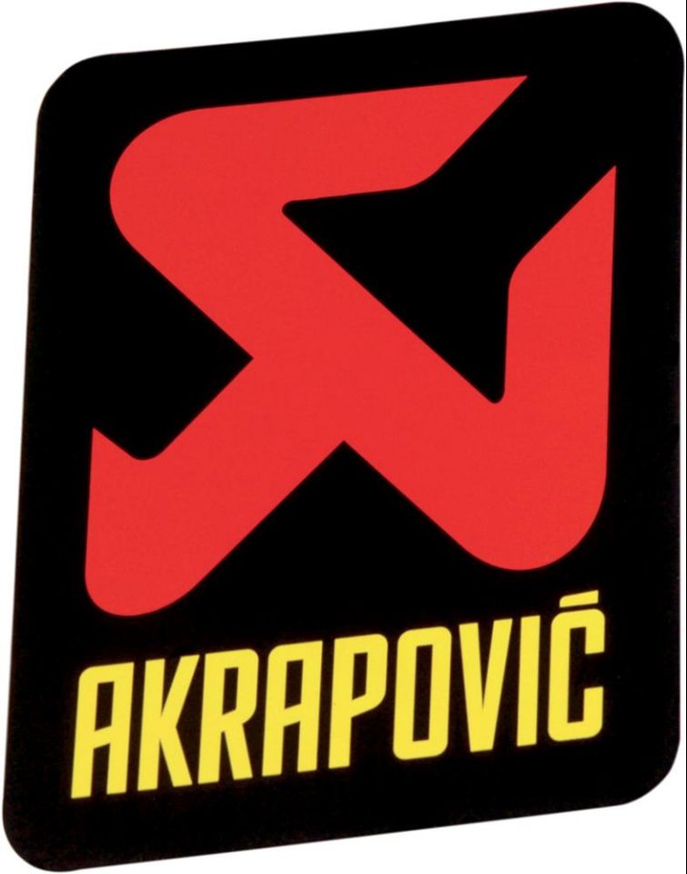 AKRAPOVIC STICKER AUTOCOLANT VERTICAL 95MM P-VST1AL 43201224