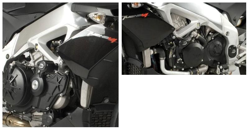 R&G TAMPONS DE PROTECTIONS 444672 APRILIA TUONO 1000 V4 2011-2013