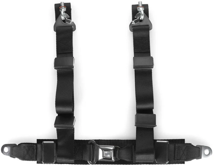 4 point black belt system w/hardware RETROBELT 468-BLK 4 point black belt system w/hardware RETROBELT 468-BLK