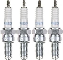4 BOUGIES NGK CR9EKPA LASER PLATINE (platinum) KAWASAKI ZX12R 1200 2000-2007