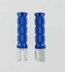 2 REPOSE PIED CALE PIED AVANT BLEU 50-11243 YAMAHA DESTOCKAGE MOTO !