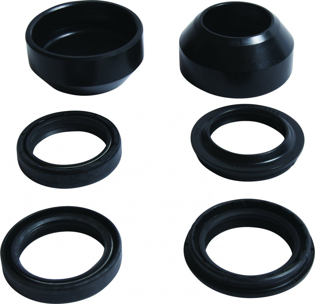 ALL BALLS 2 Joints Spi Spy de Fourche + caches poussi�re HARLEY DAVIDSON WIDE 1340 GLIDE 1985-1986
