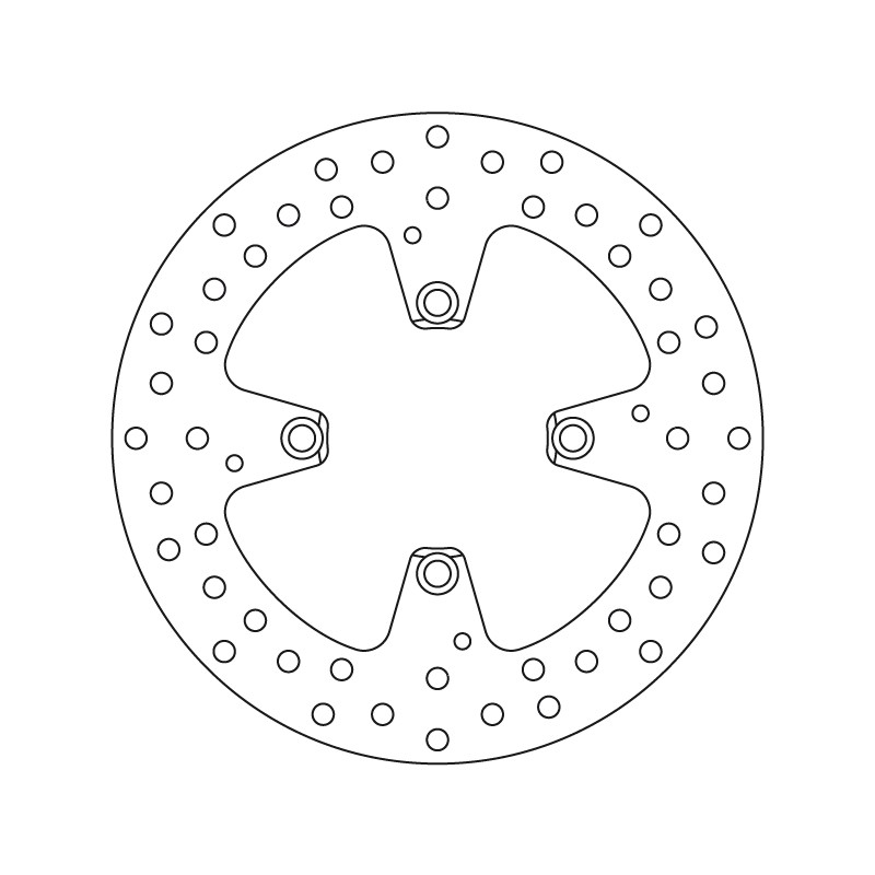 BREMBO DISQUE DE FREIN ARRIERE ORO 68B407M6 HONDA CB 1000 R 2008-2015