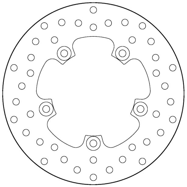 BREMBO DISQUE DE FREIN AVANT ET ARRIERE SERIE ORO 68B407G2 BMW C1 125 tous mod�les 1999-2014