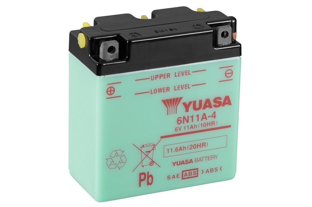 BATTERIE YUASA 6N11A-4 6V