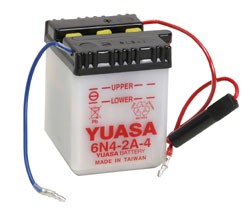 BATTERIE YUASA 6N4-2A-4 YAMAHA XL 125 S 1979-1982