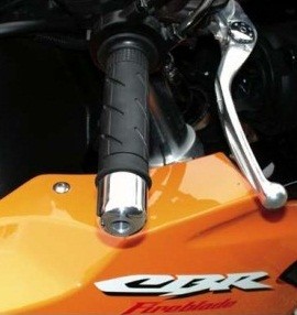 BIKETEK EMBOUTS DE GUIDON HONDA ALUMINIUM*