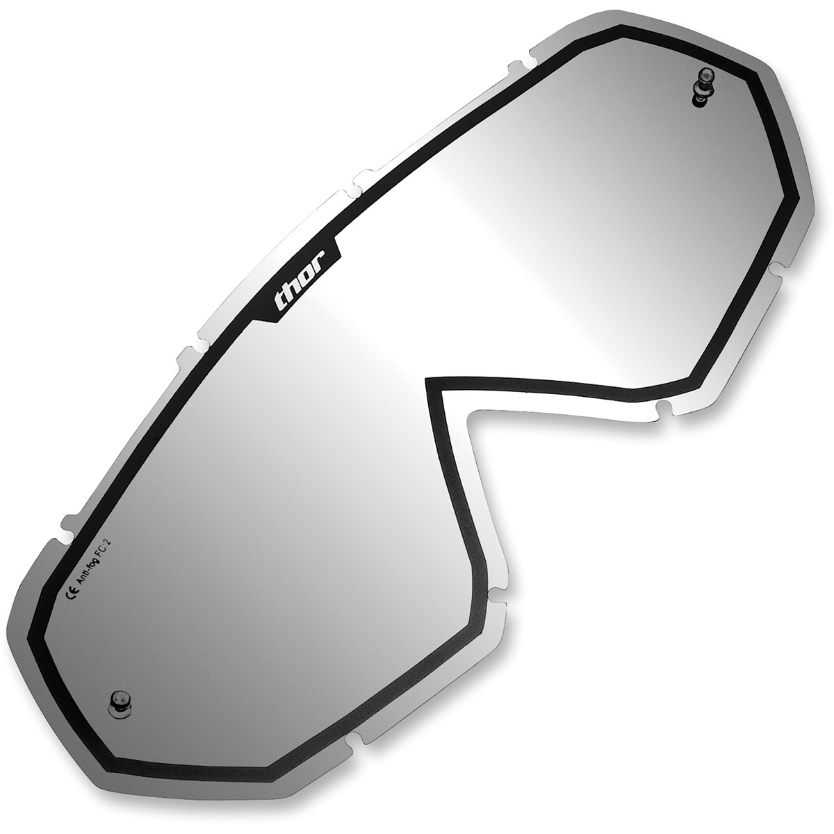 DESTOCKAGE !!! THOR ECRAN LENTILLE POUR MASQUE LUNETTES ENEMY / HERO NOIR DESTOCKAGE MOTO !!!