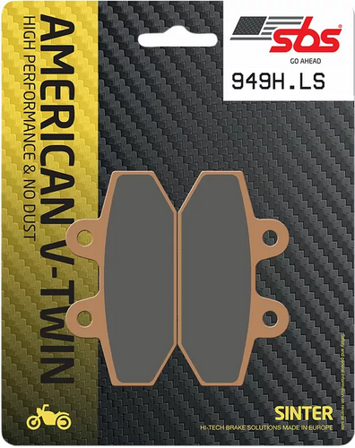 SBS LS PLAQUETTES DE FREIN ARRIERE 949H.LS HARLEY DAVIDSON FLHRXS 1750 1745 ROAD KING SPECIAL 107 2017-2018 (2)