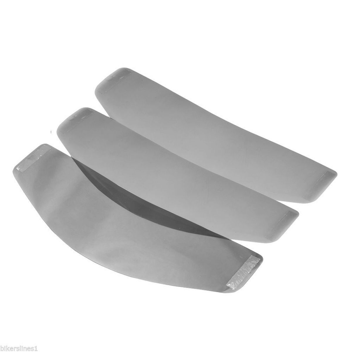 MOTO GP FILM DE PROTECTION POUR BULLE VISIERE DE CASQUE TRACK TINTS PACK de 3 / TEINTE FUMEE* MGPTKT03