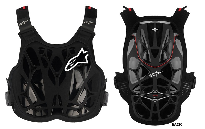 Plastron ALPINESTARS A8 LIGHT TAILLE UNIQUE ENFANT (3)