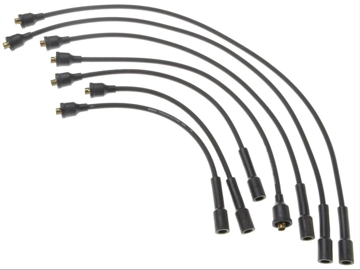FORD MUSTANG 1964-1973 6 CYLINDRES 170 200 250 C�BLES D ALLUMAGE 7 MM ACDelco Spark Plug Wire Sets 89021168 (2)