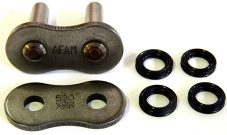 DID 525ZVM-X2 ZJ Maillon de fermeture a river rivet creux pour cha�ne 525 ZVM-X2