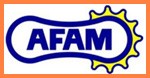 AFAM CHAINE HYPER RENFORC�E 525XHR3-O ORANGE EN 112 MAILLONS