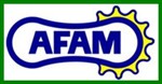 AFAM 520XHR-V Vert Maillon de fermeture a river rivet creux Cha�ne 520 XHR-V Vert