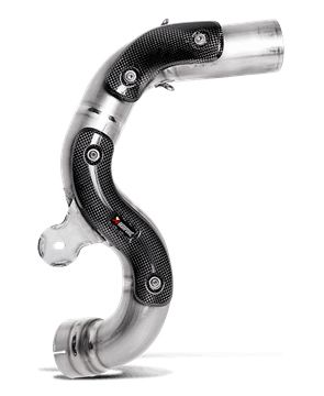 BMW R 1200 NINE T 2014-2016 TUBE DE LIAISON POUR ECHAPPEMENT AKRAPOVIC LINK PIPE TI R NINET L-B12SO6T 18120215