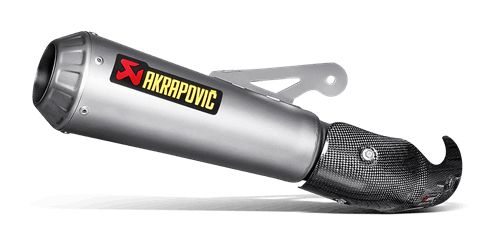 BMW S 1000 RR 2010-2014 POT D ECHAPPEMENT SLIP-IN AKRAPOVIC MUFFLER TITANIUM S-B10SO3-HBT 18112889