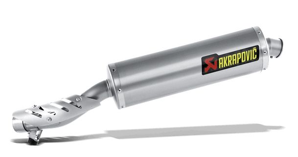 BMW R 1200 GS ADVENTURE 2004-2009 POT D ECHAPPEMENT AKRAPOVIC MUFFLER TITANIUM CLIP-ON S-B12SO2-HLTT 18112596