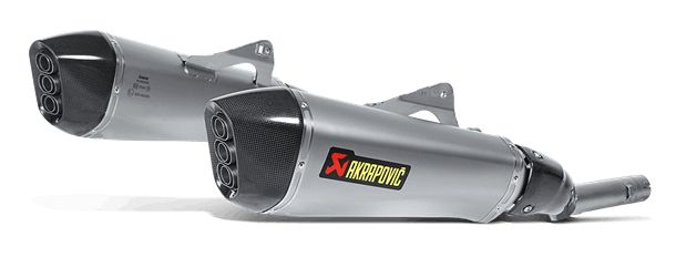 BMW K 1600 GTL 2011-2016 POT D ECHAPPEMENT AKRAPOVIC MUFFLERS TITANIUM CARBON FIBER S-B16SO1-HZAAT 18112353