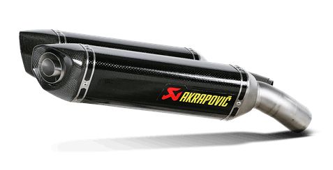 DUCATI 1098 S 2007-2009 POT D ECHAPPEMENT SLIP-ON AKRAPOVIC MUFFLERS CARBON FIBER S-D10SO3-ZC -18111463 (3)