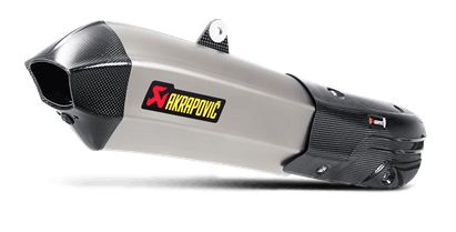 DUCATI MULTISTRADA 1200 S 2015-2016 POT D ECHAPPEMENT SLIP-ON AKRAPOVIC MUFFLER TITANIUM S-D12SO7-HHX2T 18112998