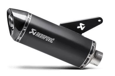 DUCATI MONSTER 821 2014-2016 POT D ECHAPPEMENT AKRAPOVIC MUFFLER TITANIUM BLACK S-D8SO2-HRBL 18112903