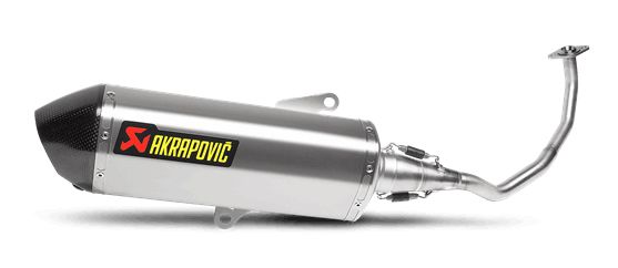 HONDA FORZA 125 2015-2016 AKRAPOVIC EXHAUST RACING SS FORZA S-H125R3-HRSS 18102346