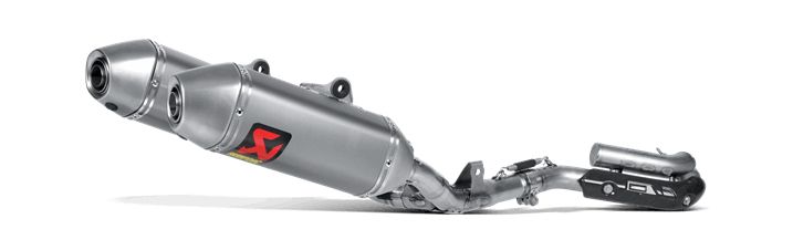 HONDA CRF 250 R 2014-2015 Ligne Echappement AKRAPOVIC EXHAUST EVO TITANIUM S-H2MET8-QTA 18201501