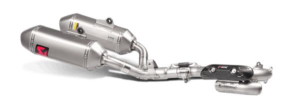HONDA CRF 250 R 2016 LIGNE ECHAPPEMENT AKRAPOVIC EXHAUST RACING SS TITANIUM CRF250R S-H2MR9-QTA 18201688