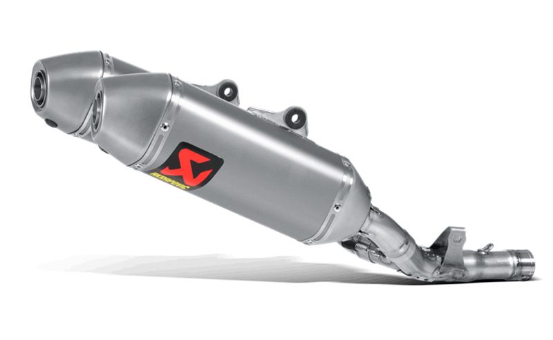 HONDA CRF 250 R 2016 POT D ECHAPPEMENT AKRAPOVIC MUFFLERS TITANIUM S-H2SO5-QTA 18211751