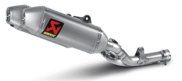 HONDA CRF 450 R 2013-2016 POT D ECHAPPEMENT AKRAPOVIC MUFFLERS TITANIUM CARBON FIBER S-H4SO6-QTA 18211533 (2)