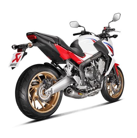 HONDA CB 650 F 2014-2016 LIGNE ECHAPPEMENT AKRAPOVIC EXHAUST SS TITANIUM S-H6R12-HAFT 18102291 (2)