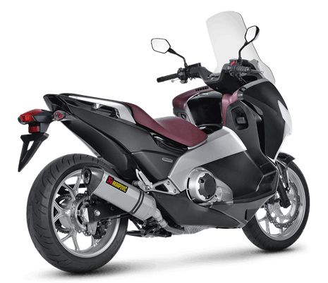 HONDA NC 700 X 2012-2015 POT D ECHAPPEMENT AKRAPOVIC MUFFLER TITANIUM CARBON FIBER S-H7SO1-HT 18112508 (4)