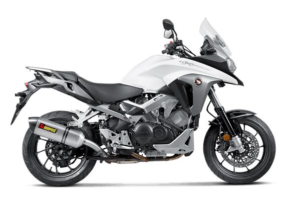 HONDA VFR 800 F 2014-2016 POT D ECHAPPEMENT AKRAPOVIC MUFFLER TITANIUM CARBON FIBER S-H8SO3-HRT 18112691 (2)