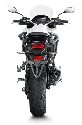 HONDA VFR 800 X CROSSRUNNER 2015-2016 POT D ECHAPPEMENT AKRAPOVIC MUFFLER TITANIUM CARBON FIBER S-H8SO3-HRT 18112691