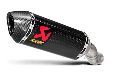 KAWASAKI NINJA ZX 10 R 2016 POT D ECHAPPEMENT SLIP ON AKRAPOVIC MUFFLER CARBON FIBER S-K10SO16-HZC 18113064